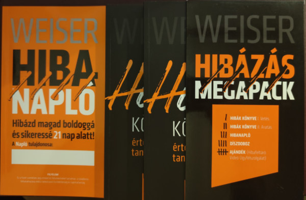 Hibzs Megapack - Hibk Knyve I. Vets + Hibk knyve II. Arats + Hibanapl + Dszdoboz