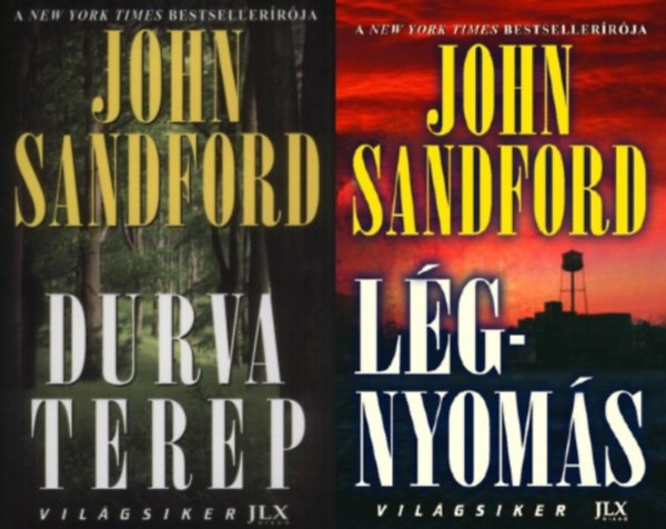 2 db John Sandford krimi a Virgil Flowers sorozatbl: Durva terep + Lgnyoms