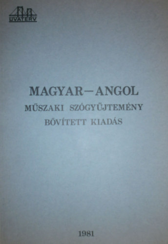 Magyar-angol mszaki szgyjtemny