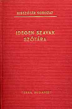 Idegen szavak sz�t�ra