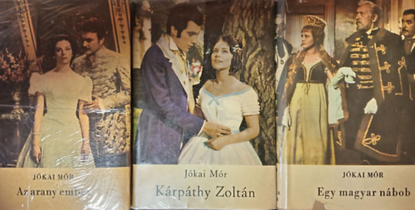3 db J�kai M�r k�nyv : - Egy magyar n�bob - K�rp�thy Zolt�n - Az Aranyember