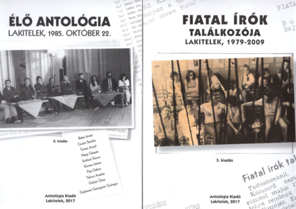 2 db antolgia : Fiatal rk tallkozja Lakitelek, 1979-2009 + l antolgia Lakitelek, 1985. oktber 22. ( Mindkett DVD mellklettel )