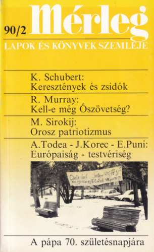 Mrleg - Lapok s knyvek szemlje - 26. vfolyam 1990/2