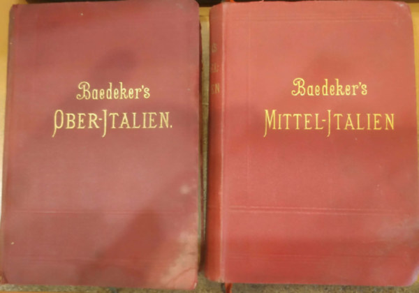 2 db Italien (Handbuch f�r Reisende) + Mittelitalien und Rom (Handbuch f�r Reisende)
