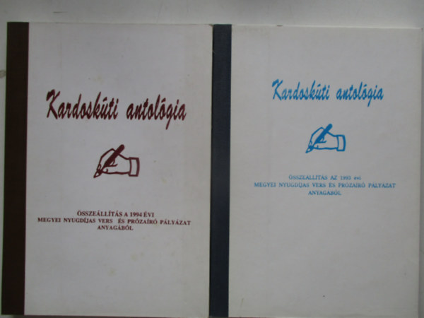 Kardoskti antolgia- Vlogats a 1993-1994. (kt ktet)  vi nyugdjas vers-s przar plyzat anyagbl