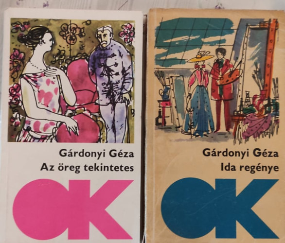 2 db G�rdonyi G�za reg�ny (Olcs� k�nyvt�r): Az �reg tekintetes, Ida reg�nye