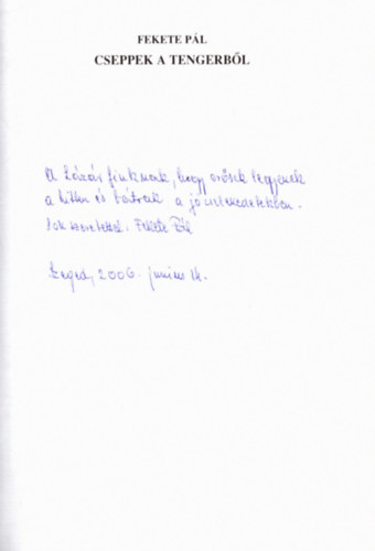 Cseppek a tengerb�l - B�k�s megye m�rt�rjai �s �ldozatai a msodik vil�gh�bor� alatt �s ut�n (dedik�lt)