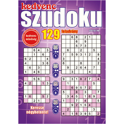 Kedvenc Szudoku 2023/10.