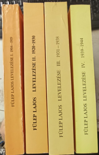 F�lep Lajos levelez�se I-IV