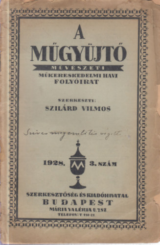 A m�gy�jt� 1928/3.