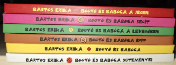 Bartos Erika - 6 darab Bogy s Babca: a jgen + segt + a levegben + pt + Bogy s Babca + stemnyei