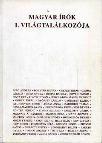 Magyar rk I. vilgtallkozja - Kaposvri mvszeti frum 1992.