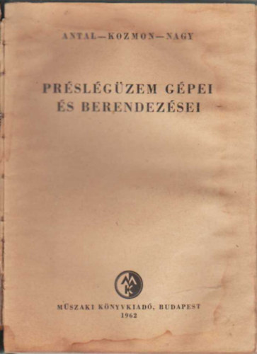 Pr�sl�g�zem g�pei �s berendez�sei