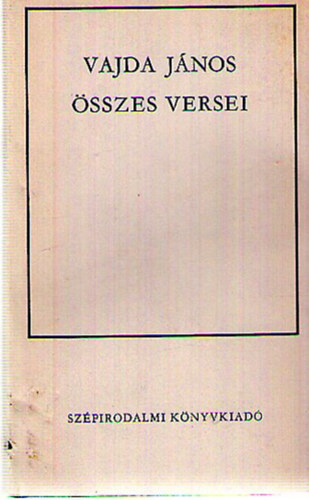 Vajda J�nos �sszes versei
