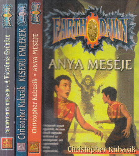 3 db. EarthDawn (Anya mes�je + Keser� eml�kek + A V�gy�d�s Gy�r�je)
