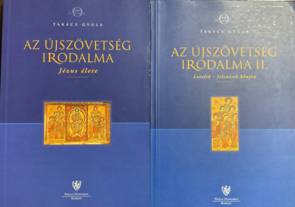 Az �jsz�vets�g irodalma I-II. (J�zus �lete + Levelek-Jelen�sek k�nyve)