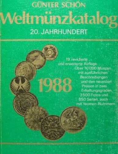 Gnter Schn - Weltmnzkatalog 1988
