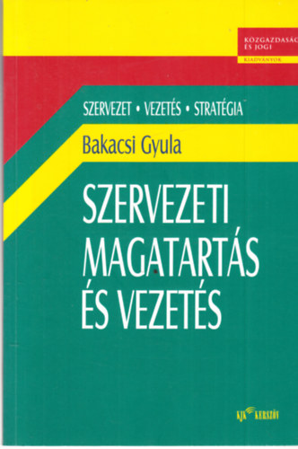 Szervezeti magatarts s vezets