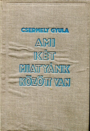 Csermely Gyula - Ami kt miatynk kztt van