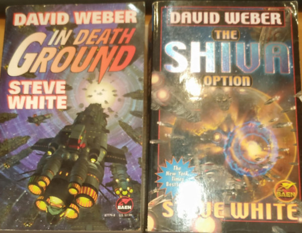 Steve White David Weber - 2 db David Weber - Steve White: In Death Ground + The Shiva Option