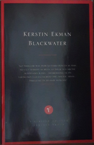 Kerstin Ekman - Blackwater
