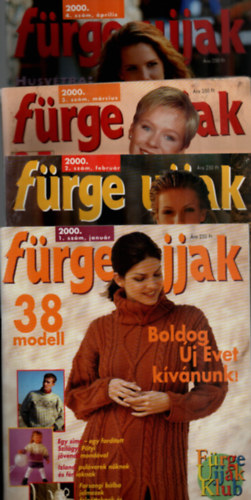 Frge ujjak magazin 2000. vfolyam. (1-12. szm, teljes vfolyam.)