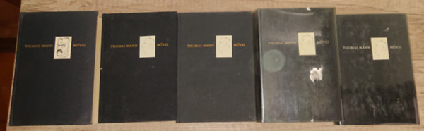 Thomas Mann - 5 k�tet Thomas Mann �letm�sorozat�b�l: Elbesz�l�sek / Fiorenza, A var�zshegy I-II., J�zsef �s testv�rei I-II.