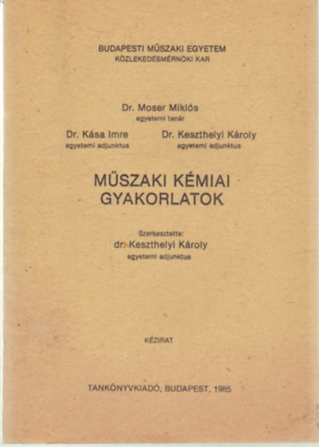 Mszaki kmiai gyakorlatok