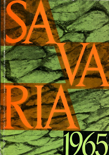 Savaria 1965  (A Vas Megyei M�zeumok �rtes�t�je)