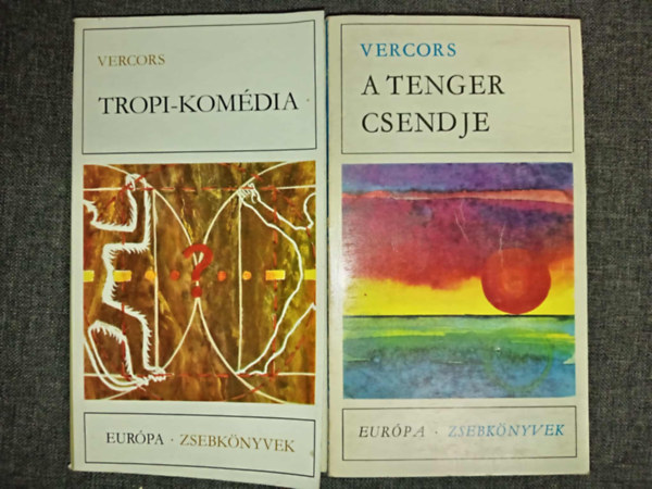 2 db Vercors knyv: Tropi-komdia; A tenger csendje s ms kisregnyek
