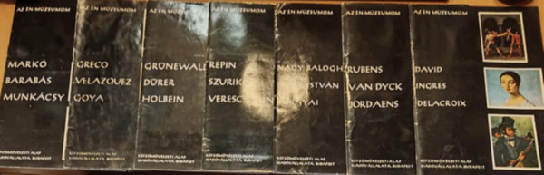 7 db Az n mzeumom (kiadvnyok sorszma a termklapon!)