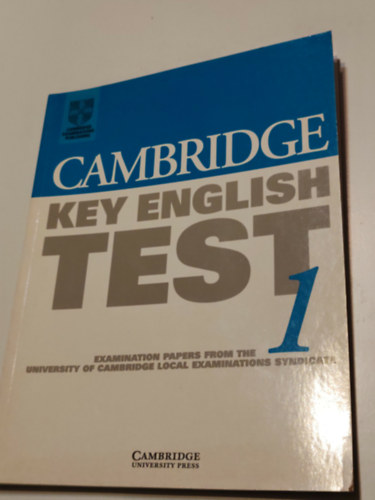 Cambridge key english test 1