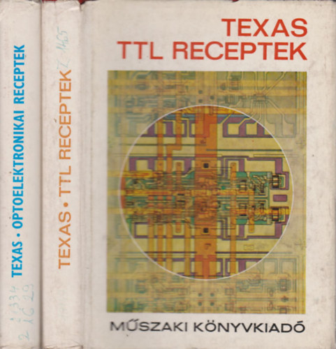 Texas TTL receptek + Texas optoelektronikai receptek (2 m)