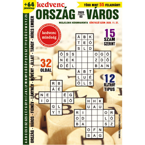 Kedvenc Orszg Vros 2020/3