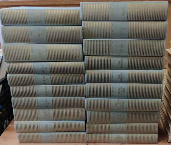 Lev Tolsztoj mvei szerbhorvt nyelven (20 ktet)