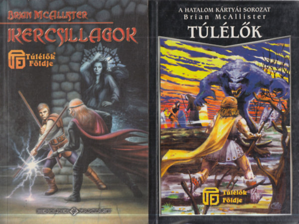 Brian McAllister - 2 db. Túlélők Földje (Ikercsillagok + Túélők)