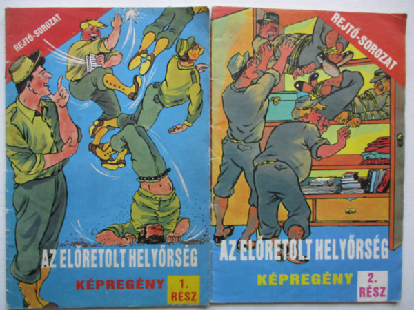 REjt�; Korcsm�ros - Az el�retolt hely�rs�g I-II (k�preg�ny)