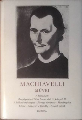Niccolo Machiavelli - Niccolo Machiavelli mvei II. ktet