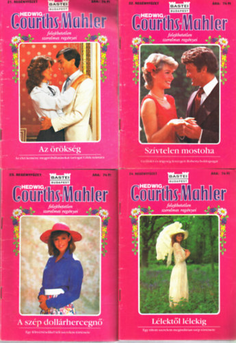 Hedwig Courths-Mahler romantikus reg�nyf�zetei 21-30. sz�m