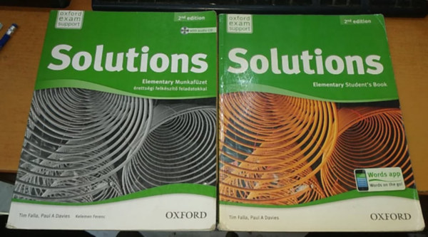 Solutions - Elementary Student's Book + CD + munkafzet