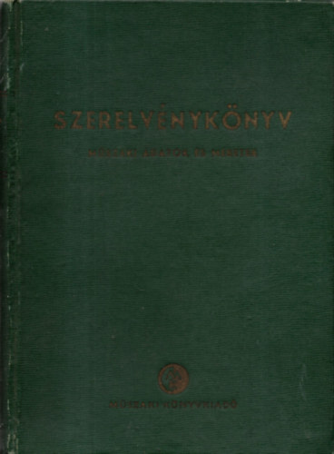 Szerelv�nyk�nyv - M�szaki adatok �s m�retek II.
