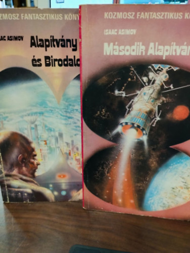 Sci-fi csomag 2 db: KNYVMENT AJNLAT: Alaptvny s Birodalom, Msodik Alaptvny