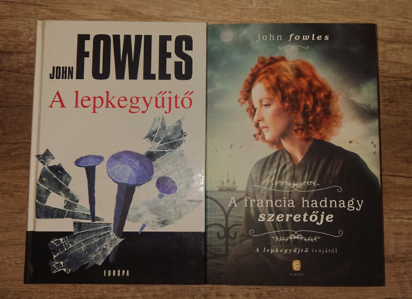 2 kiv�l� reg�ny John Fowles-t�l: A lepkegy�jt�, A rancia hadnagy szeret�je