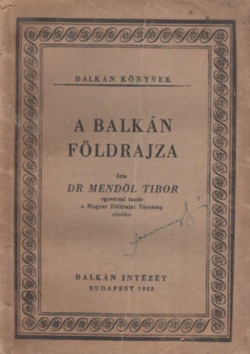 A balkán földrajza