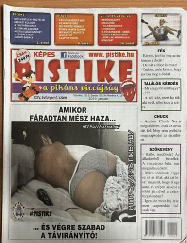Pistike 2019. janu�r - XXV. �vfolyam 1.