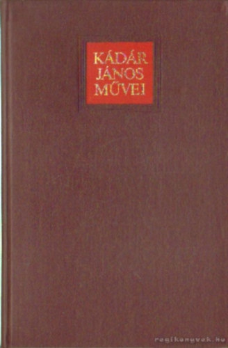 K�d�r J�nos M�vei II. 1958-1962