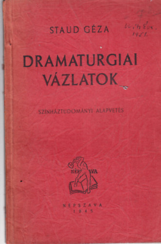 Dramaturgiai v�zlatok
