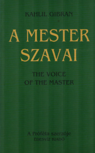 A mester szavai