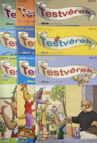 Testvrek - Az j Ember gyermekjsgja 9 db