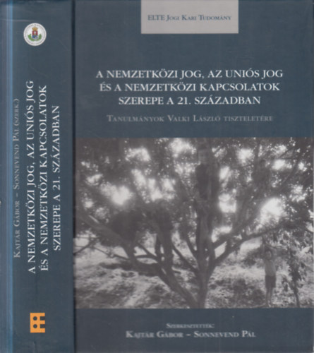 A nemzetk�zi jog, az uni�s jog �s a nemzetk�zi kapcsolatok szerepe a 21. sz�zadban (Tanulm�nyok Valki L�szl� tisztelet�re)